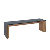 Dining Bench, Wood Bench Multicolored Bench Indoor Home Bedroom Bed End Restaurant Modern Hallway W2729P198989