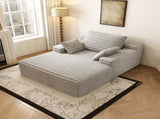 Chaise Lounge Chair Indoor, Oversized Upholstered Sofa Bed, Sleeper Couch Reading Chairs Fluffy W2824P301530
