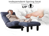 floor chair single sofa reclining chair Japanese chair lazy sofa tatami balcony reclining chair W24417915