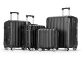Vertical pattern four-in-one universal wheel with handle trolley case 16in 20in 24in 28in ABS 49806101