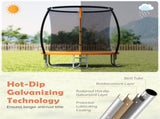 8FT Trampoline with Safety Enclosure, 243.84cm Round Trampoline for Kids Adults 3, 880LBS Static 63197914