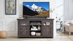 ZUN 2 Doors Cabinet Farmhouse Cabinet, Farmhouse TV Stand Barn Design,Modern Farmhouse TV Media Stand, W1758P199935