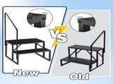 Swimming Pool Ladder Above Ground, RV Steps with Handrail, Heavy Duty Pool Step Hot Tub Steps, 660 59159592