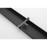 28 Inches Linear Shower Drain, Included Hair Strainer and Leveling Feet W2287P147634