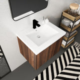 Bathroom Cabinet With Sink,Soft Close Doors,Float Mounting Design,24 Inch For Small W99952550