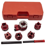 Ratchet Pipe Threader Kit Die Bar Head Handle Tool Set 1/4'' 3/4'' w/ 6 Dies 70667454