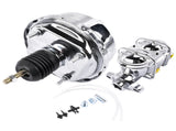 7" Street Hot Rod Power Brake Booster & Master Cylinder CHROME Brakes Custom Car 55419783