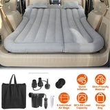 Air Mattress,SUV Air Mattress Thickened Camping Bed Cushion with Pillow Air Pump Storage Bag PVC 08813133