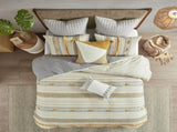 King/Cal King 3 Piece Cotton Duvet Cover Set B035129129