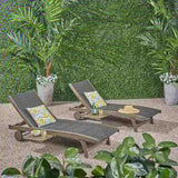 BANZAI CHAISE LOUNGE WITH PULL-OUT TRAY 63124.00GRYMP2