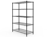 5-tier, adjustable shelf spacing, display rack with adjustable feet, made of iron, 74*34*150cm, 14450158