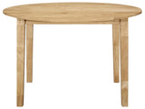 Natural and Tan 3-piece Dining Set with Drop Leaf B062P145452