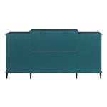 ZUN 62" TV Stand, Buffet Sideboard Cabinet, Teal Blue W96570022