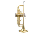 Brass Trumpet Bb with 7C Mouthpiece for Standard Student or Beginner Golden 74335617