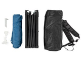 1.8*1.8m Beveled Oxford Cloth Black Plastic Sprayed Iron Pipe With One Side Cloth Backpack Storage 94987953