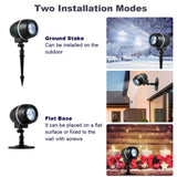 Christmas snowflake LED floodlight 57606186