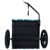Outdoor Heavy Duty Collapsible Pet Bike Trailer with 16-Inch All-Terrain Wheels & Universal Hitch W1364P268346