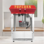 ZUN Kaitu Bar Style Popcorn Machine, 6-Ounce Popcorn Maker Popper, Red W2841P218157