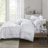 Full/Queen Metallic Printed Comforter Set B03595921