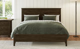 Modern Solid Wood Queen Size Platform Bed with Sturdy Wooden Slats Support,No Box Spring Needed, N701P301000E