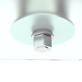 Rectangle Walnut Glass Coffee Table, Clear Coffee Table, Modern Side Center Tables for Room, W24135189