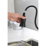 Single Handle High Arc Pull Out Kitchen Faucet,Single Level Stainless Steel Kitchen Sink Faucets W2287141940