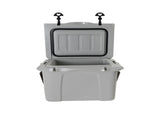 25QT Portable Cooler, Insulated Hard Cooler with Bottle Opener, Cup Holder, Forming Ruler, 5-7 Day 69789029