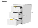 Wall Mounted Floating Cabinet, 12inch Side Cabinet with Drawers, Mutifunctional Cabinet for N710P324099K