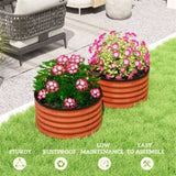 ZUN Garden Bed、 Galvanized Planter 59133025