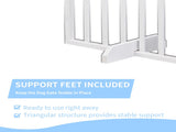 The Wooden Dog Fence White 88854609