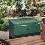 ZUN 130 Gallon Waterproof Deck Box, Portable Outdoor PVC Storage Box for All Weather, Perfect for 76720642