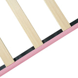 Queen Size Upholstered Platform Bed Frame with Modern Button Tufted Linen Fabric Headboard, No Box W311P198067