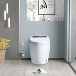 ZUN Smart Toilets with Heated Bidet Seat.Portable toilet with bidet built.Intelligent Toilet Auto W3133P256590