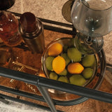 Bar Cart, Black finish B356P354498