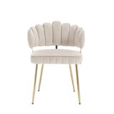 ZUN COOLMORE Accent Chair ,leisure single chair with Golden feet W1539111869
