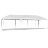 10x30ft Outdoor Pop Up Canopy, Portable Instant Canopy Tent for Outdoor Events Party Wedding 69431217