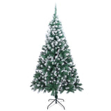 ZUN 7FT Spray White PVC Christmas Tree 870 Branches 85031935