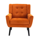 Modern Soft Velvet Material Ergonomics Accent Chair Living Room Chair Bedroom Chair Home Chair With W676P313963