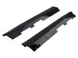 Black PP Side Skirt Rocker fit for Chevrolet Camaro RS SS 2016-2022 ZL1 Style 2PC 27251718