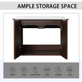 Bathroom Cabinet With Sink,Soft Close Doors,Float Mounting Design,24 Inch For Small W99952550