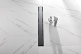 30 Inches Linear Shower Drain with Removable Cover, 304 Stainless Shower Drain Included Hair W92891546