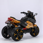 ZUN Kids Motorcycle Ride-On Motorcycle 3-Wheels Battery Powered Motorbike Rechargeable 12 V kids ride on W1760P252056