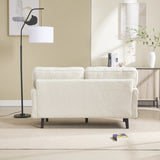 COOLMORE Loveseat Sofa, Mid Century Modern Love Seat, 2 Seater Sofaes for Living Room, Small W395P238823