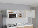 Wall Cabinet, 2 Doors, 4 Shelves B097P296857