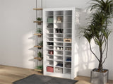 Shoe Storage Cabinet-White 94734057