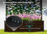 Garden Bed Galvanized PlanterTomato Cage 72768132