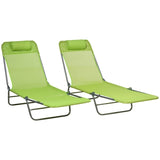 ZUN Folding Lounge Chairs / beach chair （Prohibited by WalMart） 12691091