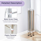 Only Table Leg.Simple Silver Stainless Steel Folding Table Frame - Multifunctional, W1512P359323
