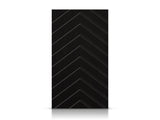 28 in. x 84 in. Hollow Core Black Painted Composite MDF Interior Door Slab B2763P611231
