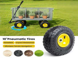 3-in-1 Oversized Steel Garden , 880lbs Pullable Mesh Metal Garden, All-Terrain Utility W2932P439430